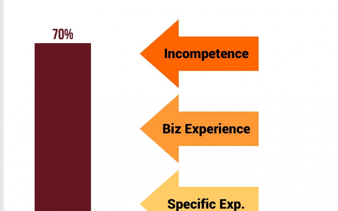 Why Businesses Fail (70% do)